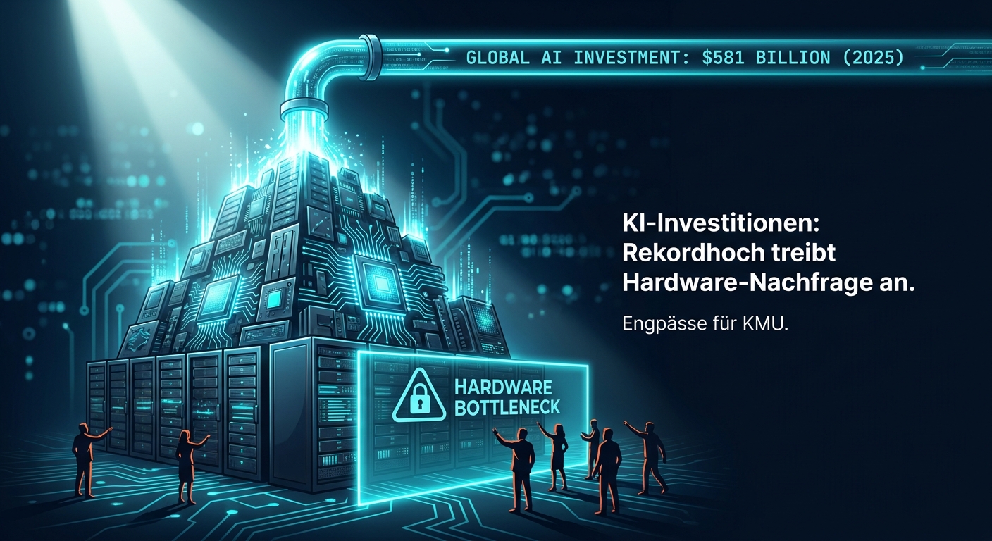 KI-Investitionen: Rekordhoch treibt Hardware-Nachfrage an