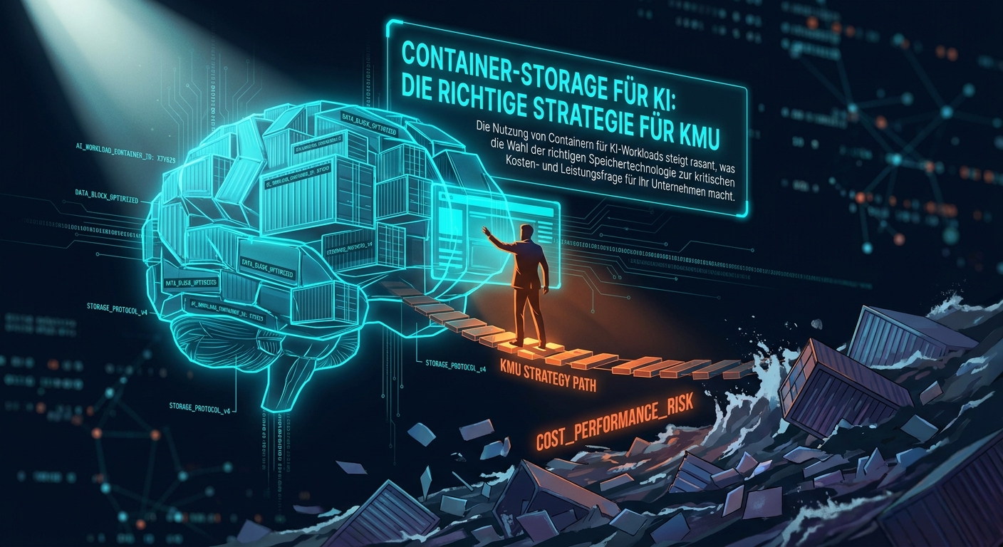 Container-Storage für KI: Die richtige Strategie für KMU