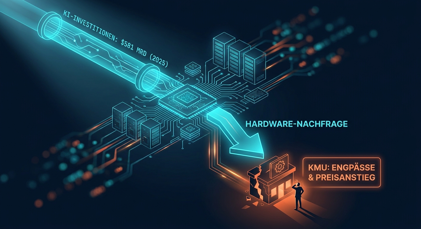 KI-Investitionen: Rekordhoch treibt Hardware-Nachfrage an