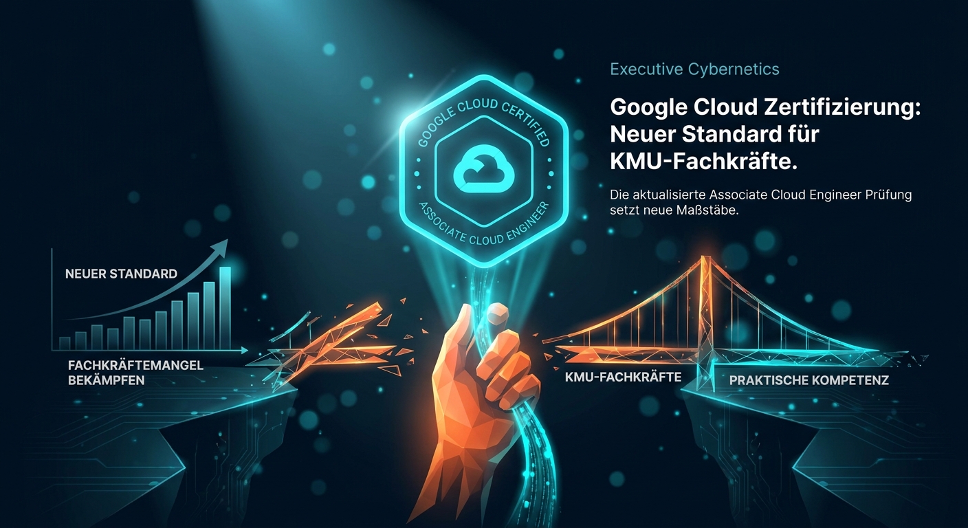 Google Cloud Zertifizierung: Neuer Standard für KMU-Fachkräfte