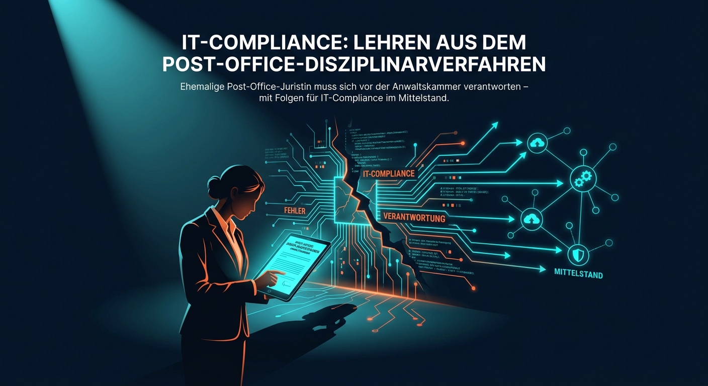 IT-Compliance: Lehren aus dem Post-Office-Disziplinarverfahren