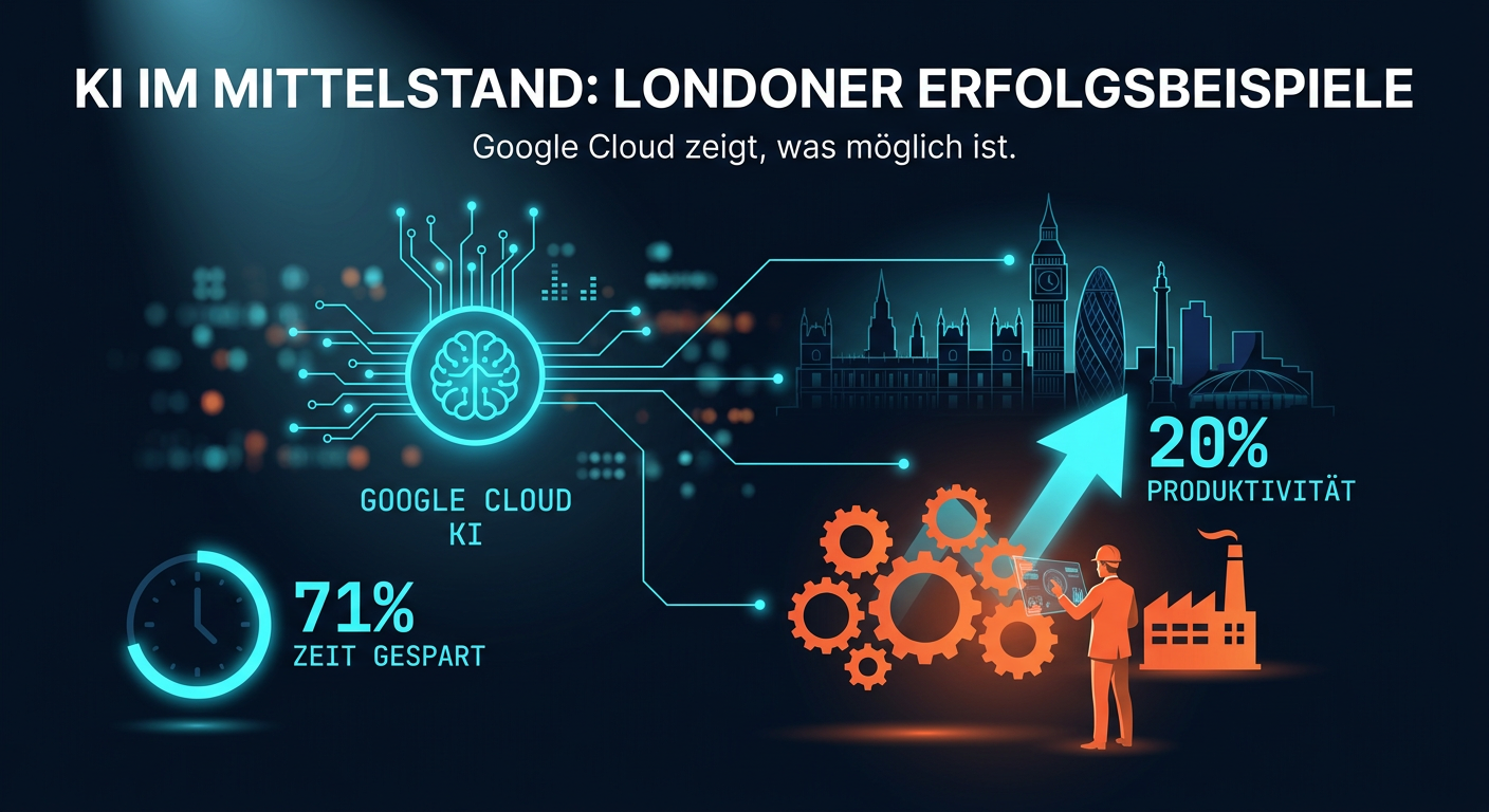 KI im Mittelstand: Google Cloud zeigt Londoner Erfolgsbeispiele