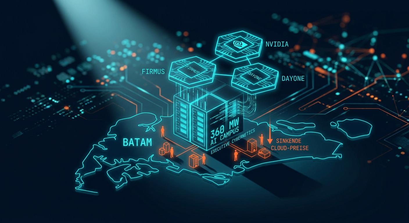 KI-Rechenzentrum auf Batam: Nvidia und Firmus bauen 360-MW-Campus
