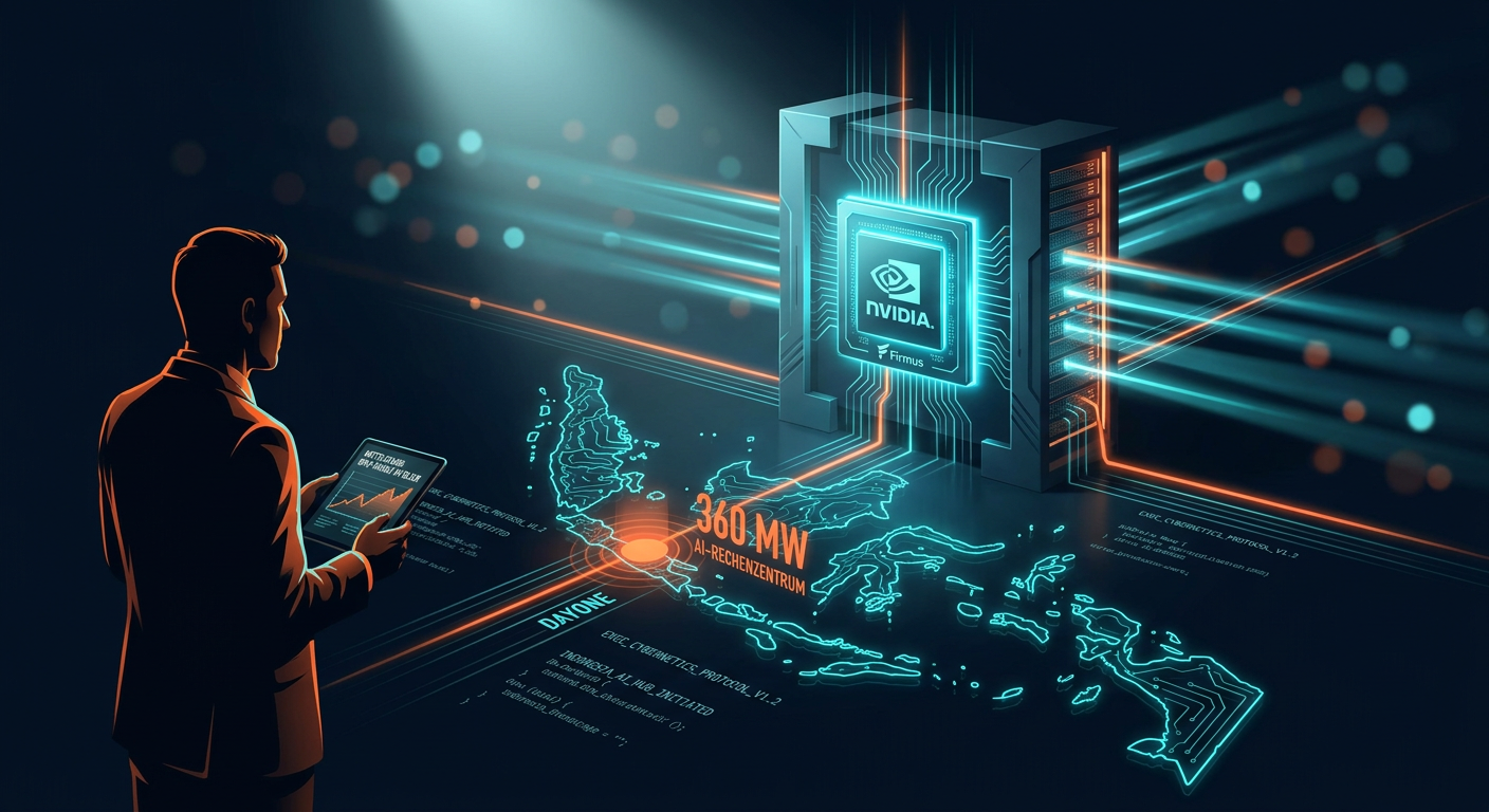 Nvidia und Firmus: 360-MW-KI-Rechenzentrum fuer Indonesien