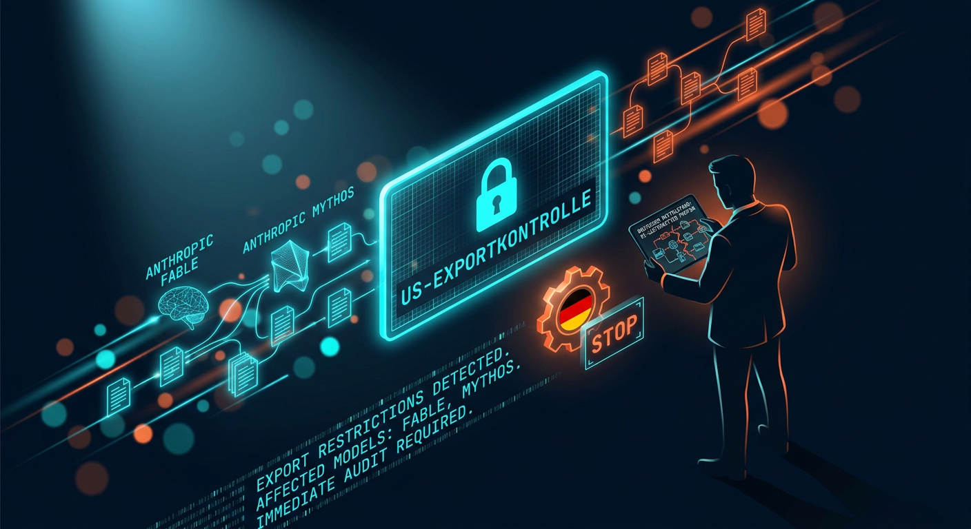 US-Exportkontrolle: Anthropic-Modelle Fable und Mythos betroffen
