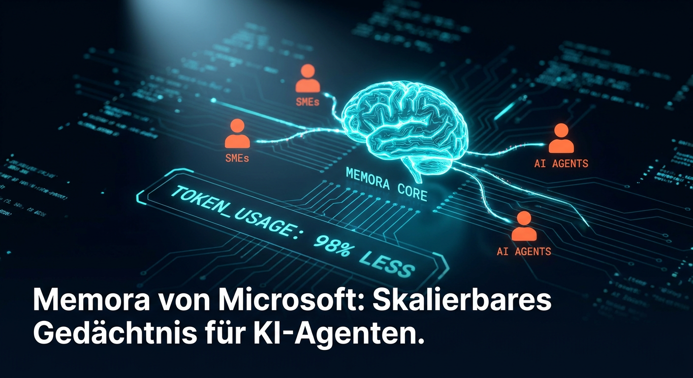 Memora von Microsoft: Skalierbares Gedächtnis für KI-Agenten