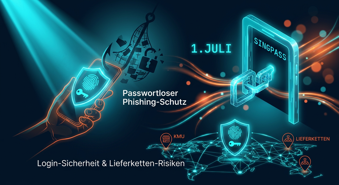 Passkeys bei Singpass: Passwortloser Phishing-Schutz ab 1. Juli