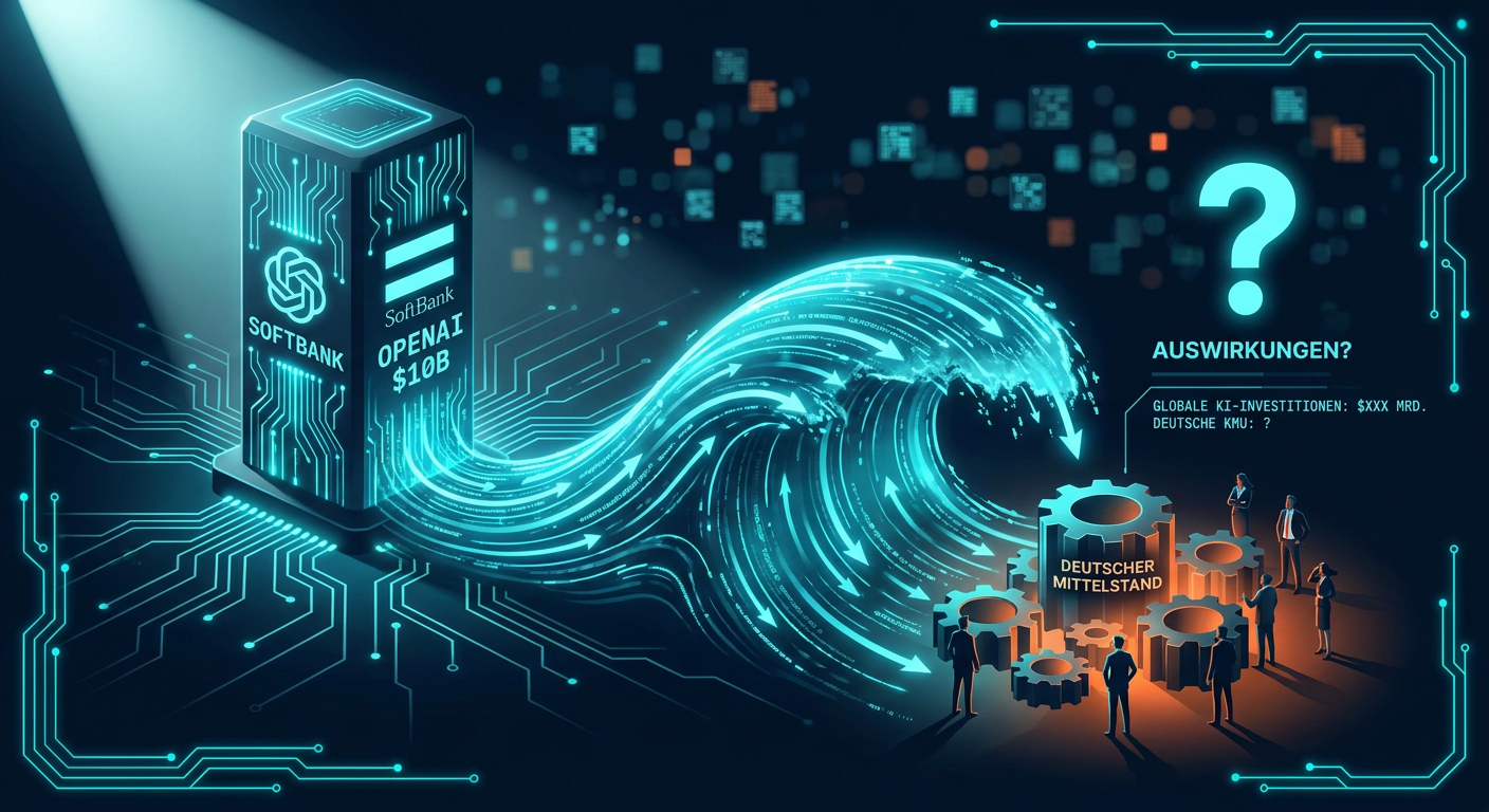 SoftBank investiert weitere 10 Milliarden Dollar in OpenAI