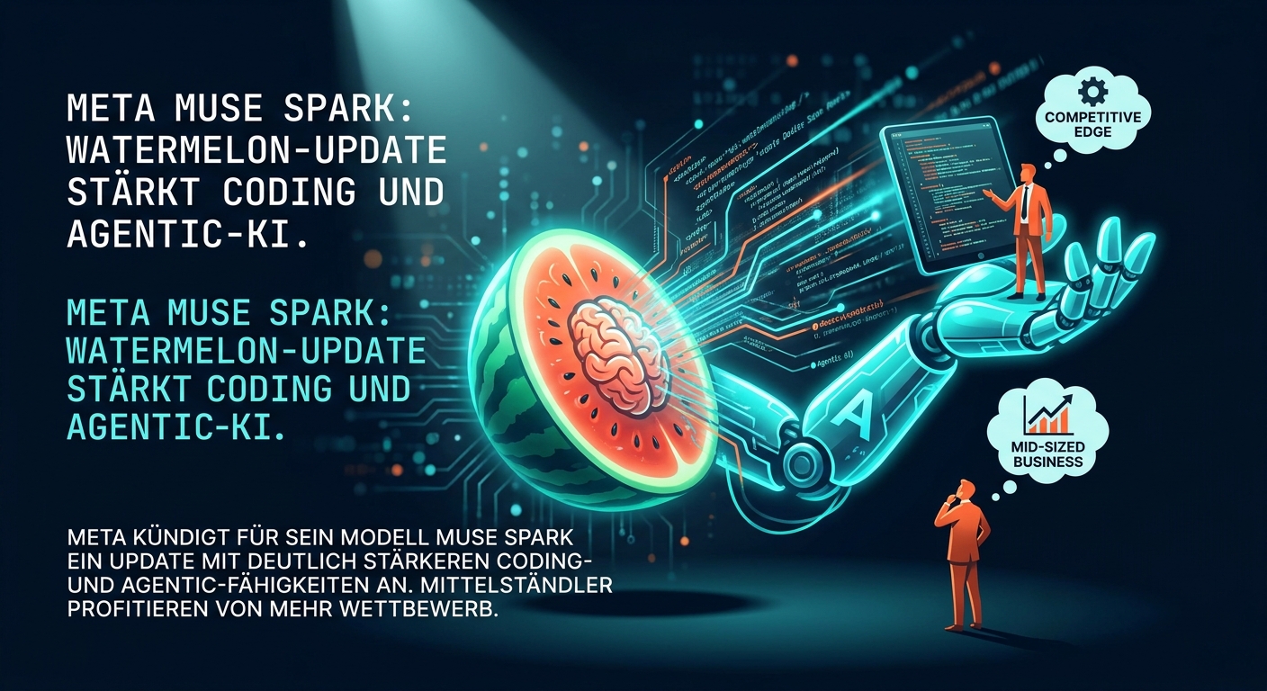 Meta Muse Spark: Watermelon-Update stärkt Coding und Agentic-KI