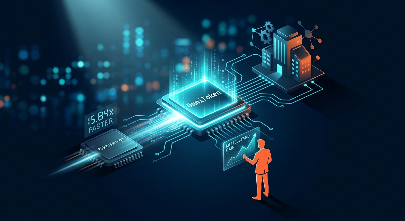 OmniToken: Go-Tokenizer 15,84-mal schneller als tiktoken-go