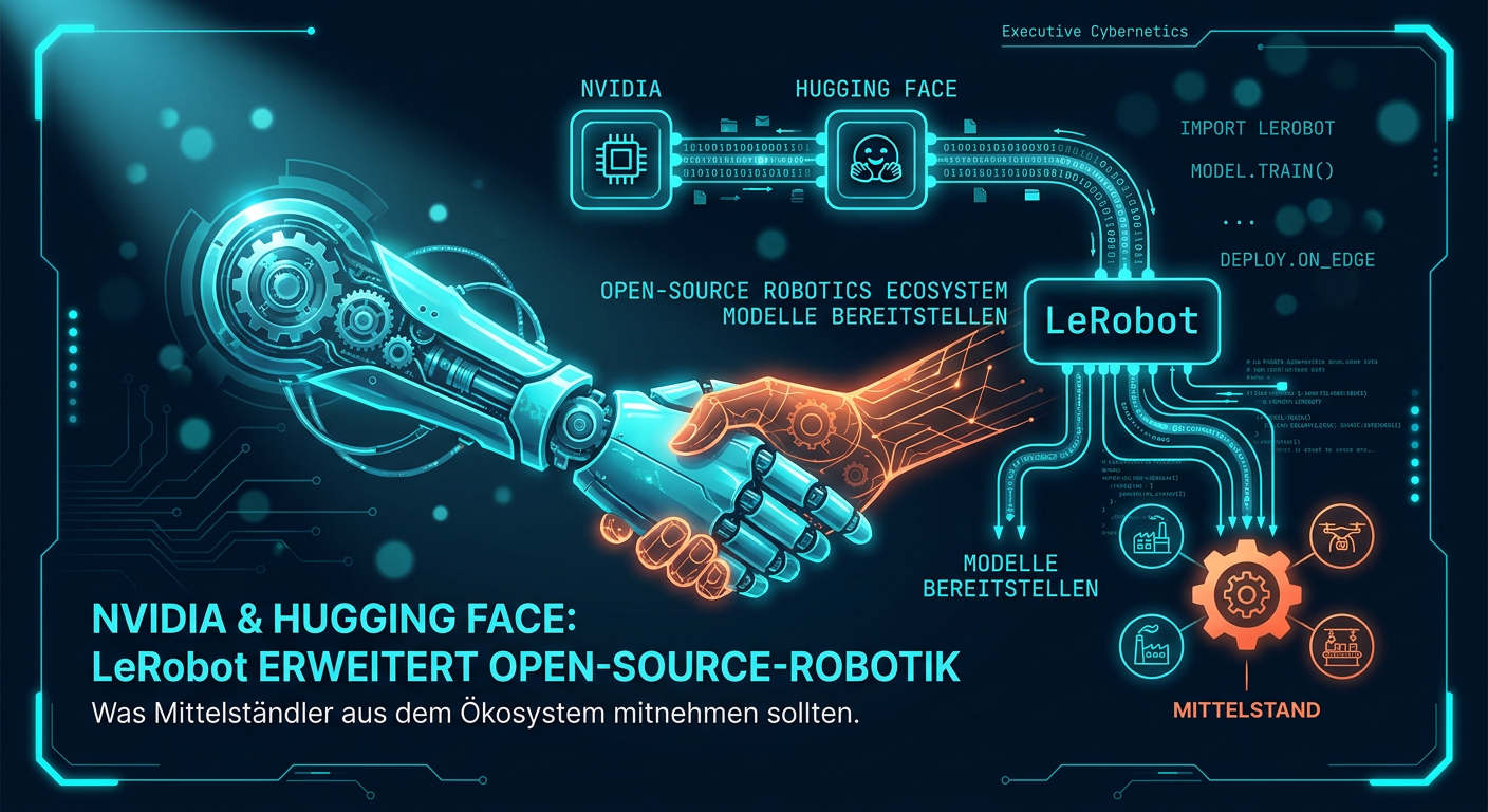 LeRobot: NVIDIA und Hugging Face erweitern Open-Source-Robotik