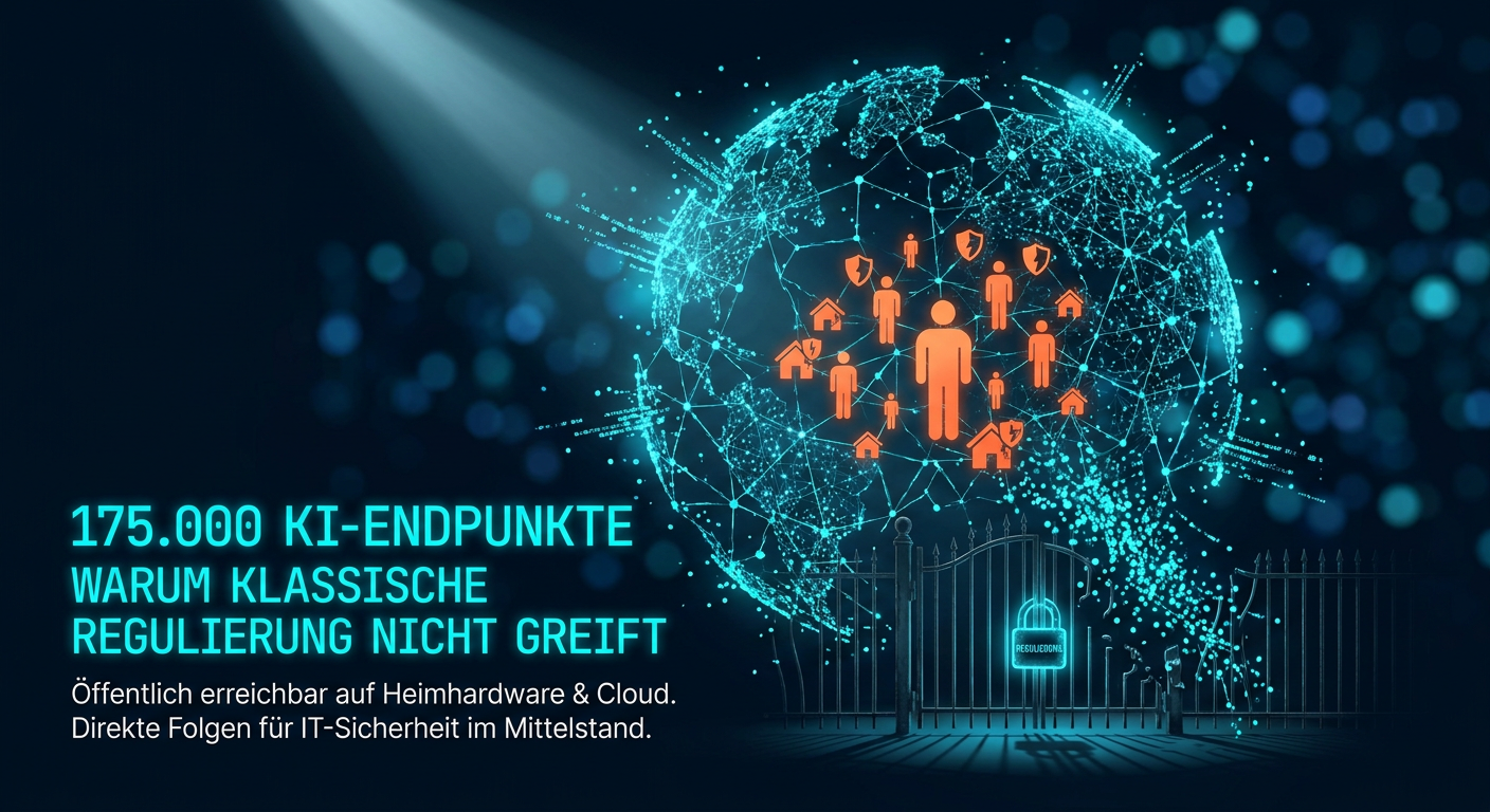 175.000 KI-Endpunkte: Warum klassische Regulierung nicht greift