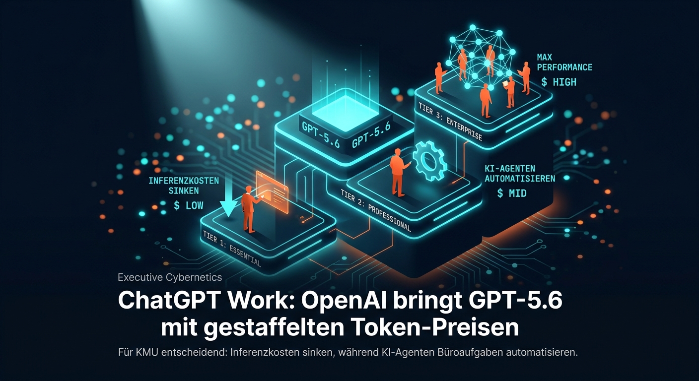 ChatGPT Work: OpenAI bringt GPT-5.6 mit gestaffelten Token-Preisen