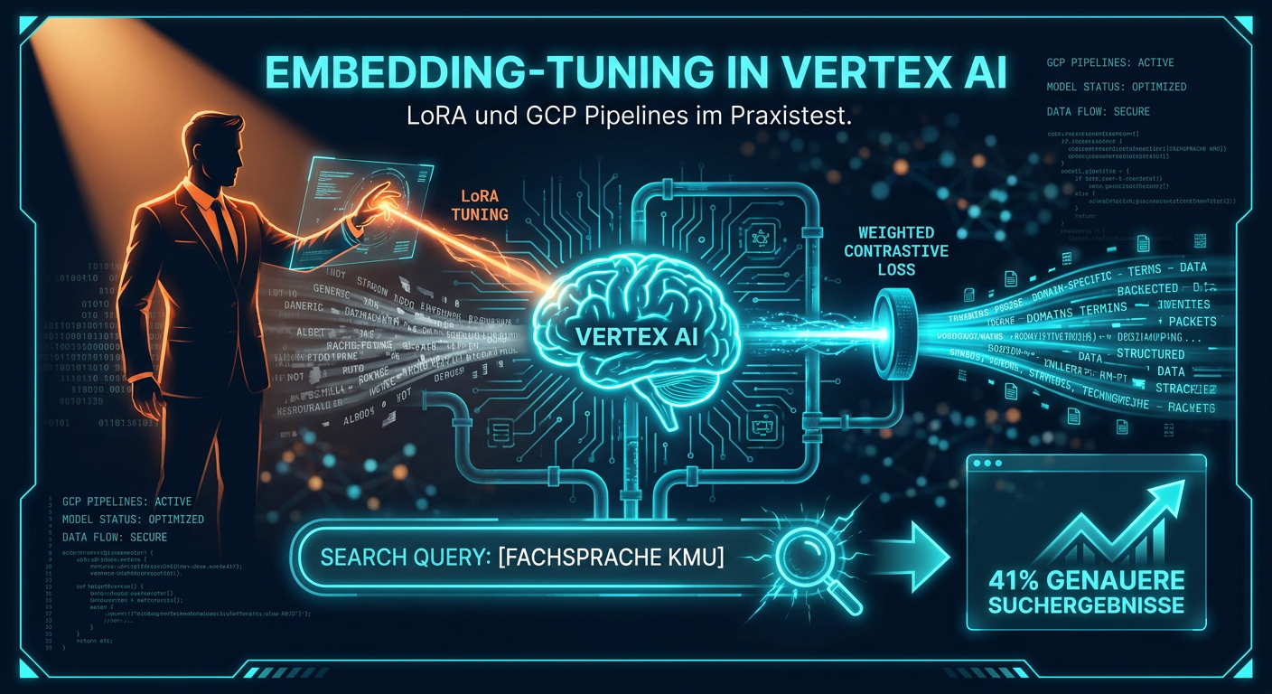 Embedding-Tuning in Vertex AI: LoRA und GCP Pipelines im Praxistest