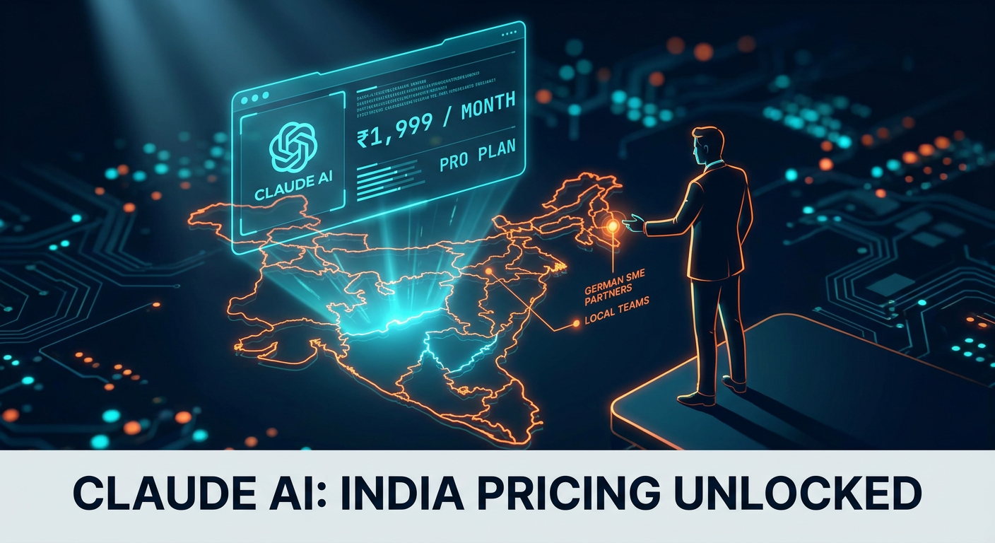 Claude AI startet Rupien-Preise: Pro-Plan ab 1.999 Rs in Indien