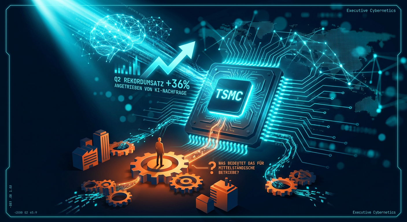 TSMC mit Rekordumsatz im zweiten Quartal dank KI-Nachfrage