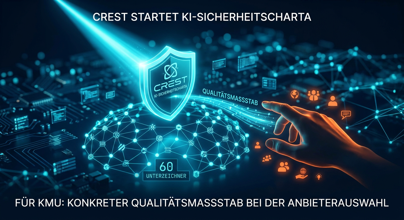 Crest startet KI-Sicherheitscharta mit 60 Unterzeichnerorganisationen