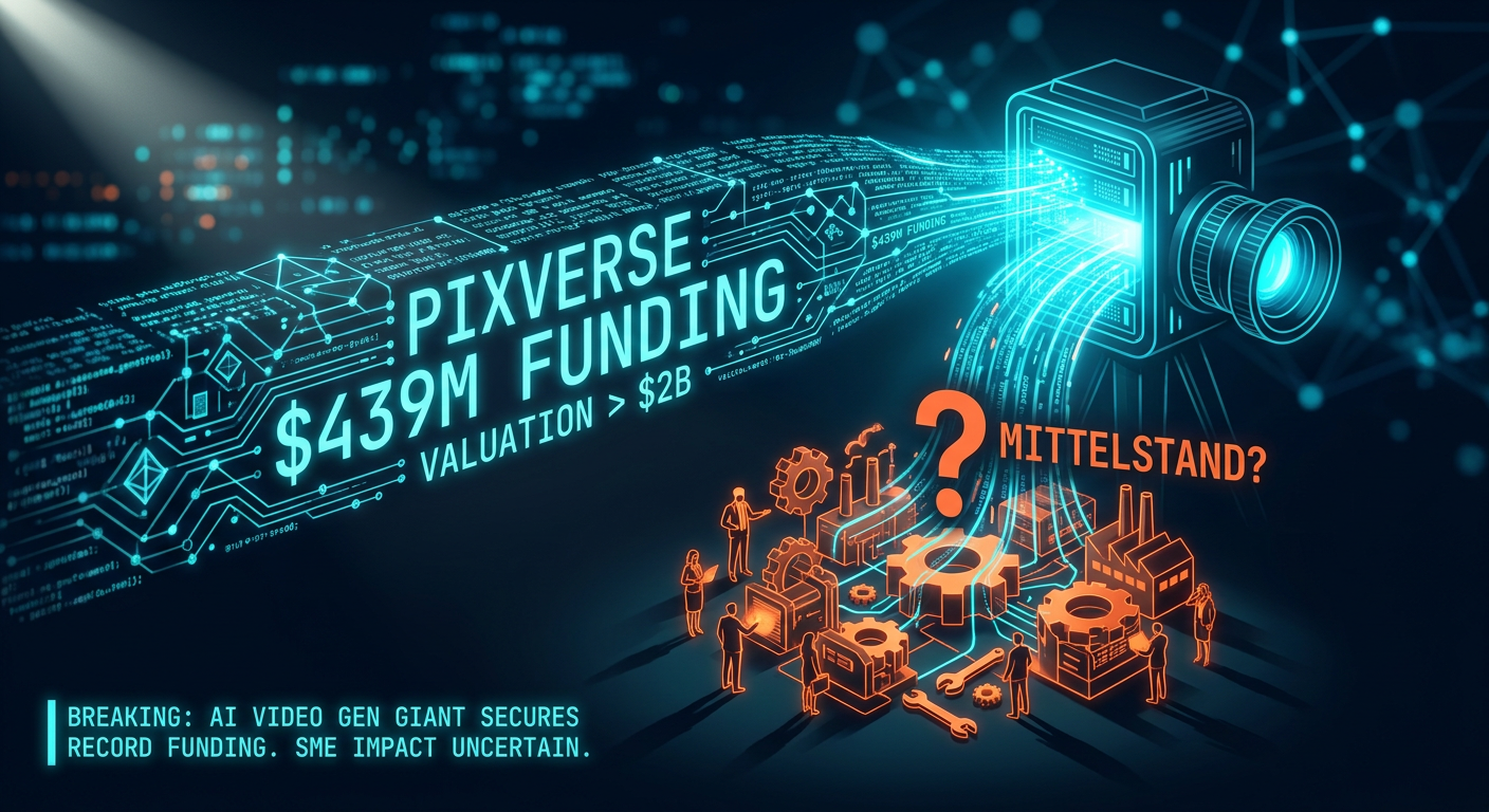 KI-Videogenerierung: PixVerse sammelt 439 Millionen Dollar ein
