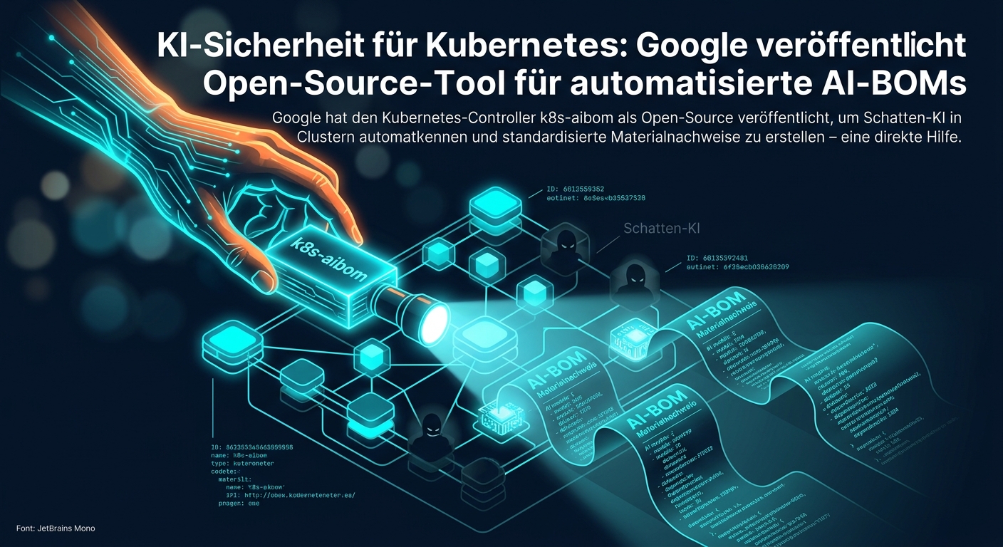 KI-Sicherheit für Kubernetes: Google veröffentlicht Open-Source-Tool für automatisierte AI-BOMs