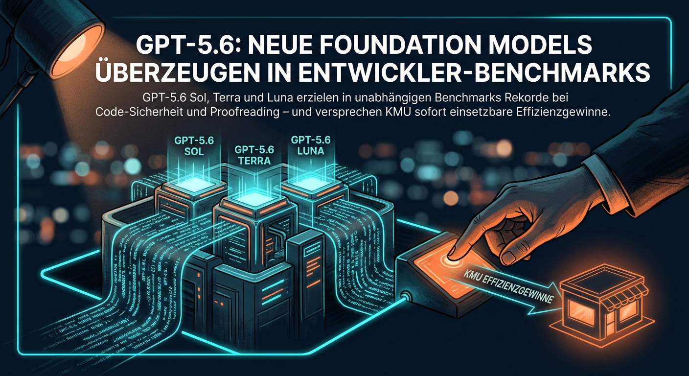 GPT-5.6: Neue Foundation Models überzeugen in Entwickler-Benchmarks