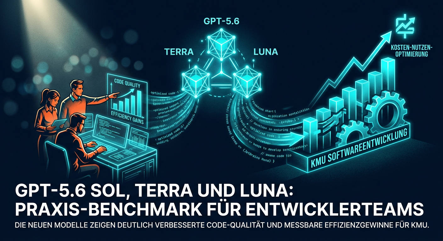 GPT-5.6 Sol, Terra und Luna: Praxis-Benchmark für Entwicklerteams