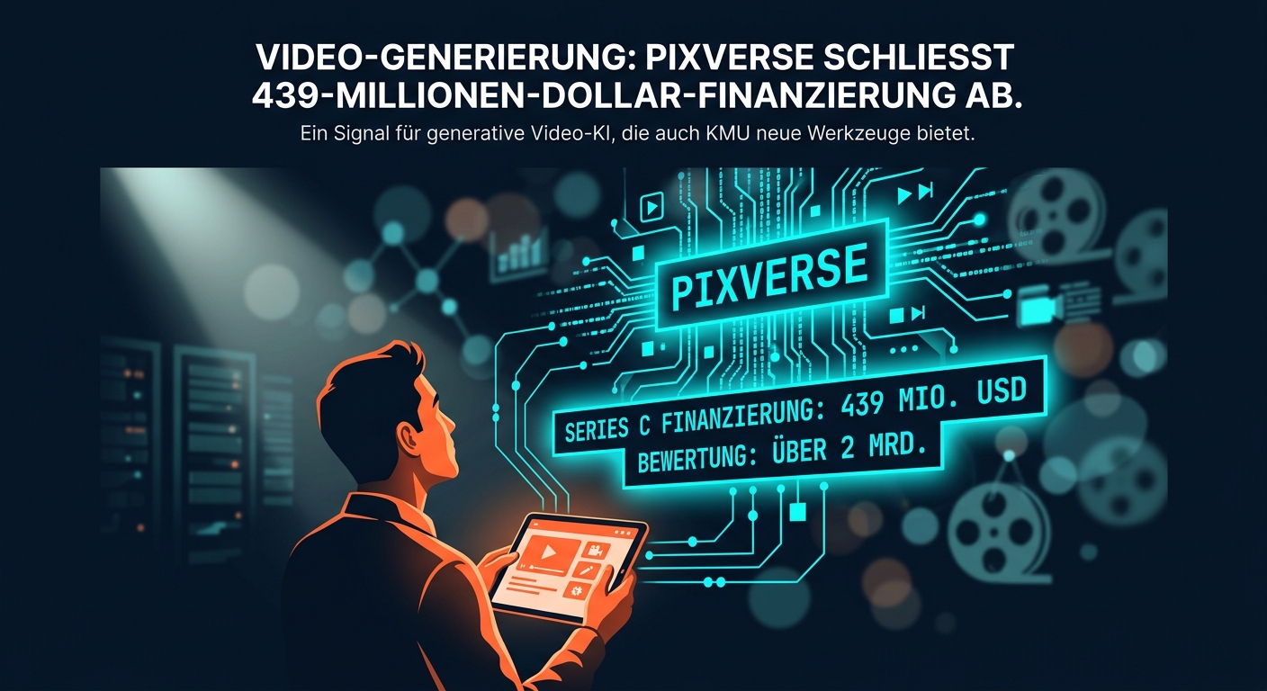 Video-Generierung: PixVerse schließt 439-Millionen-Dollar-Finanzierung ab