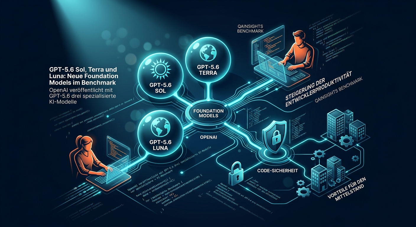 GPT-5.6 Sol, Terra und Luna: Neue Foundation Models im Benchmark