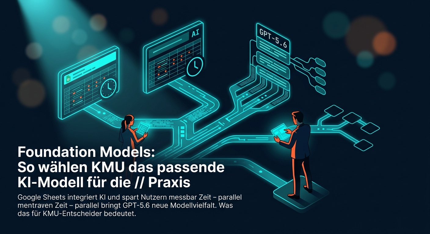 Foundation Models: So wählen KMU das passende KI-Modell für die Praxis