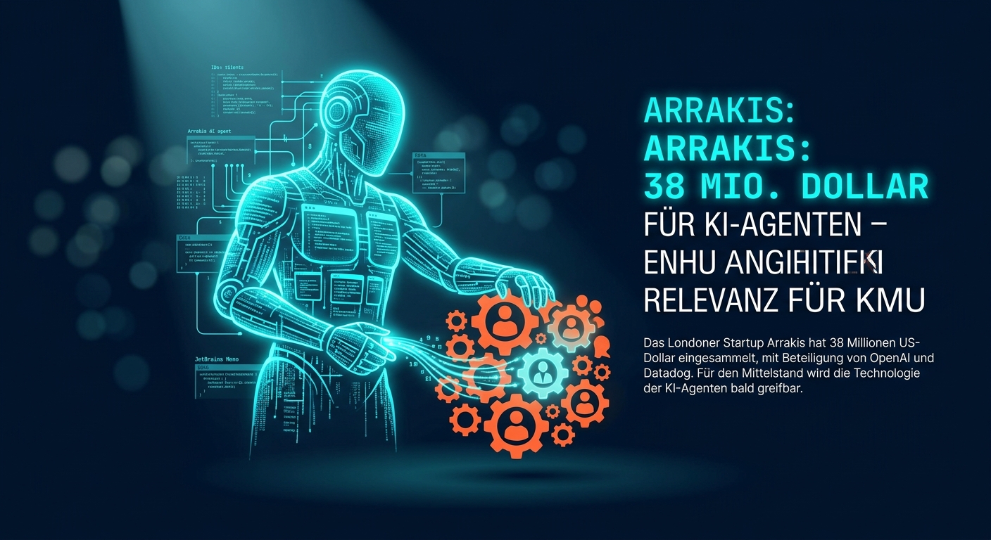 Arrakis: 38 Mio. Dollar für KI-Agenten – Relevanz für KMU