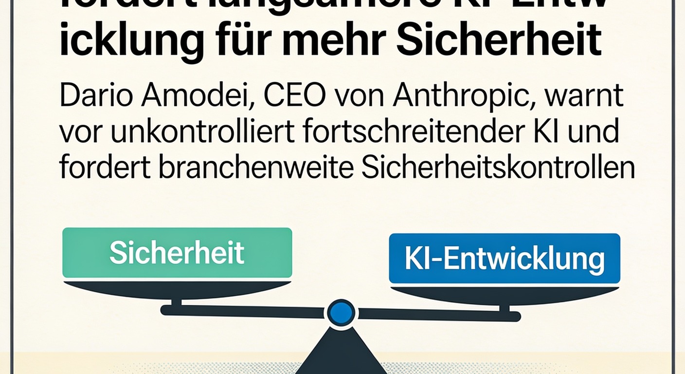 Als Reaktion auf die Risiken schlug Amodei einen dreistufigen Rahmen vor