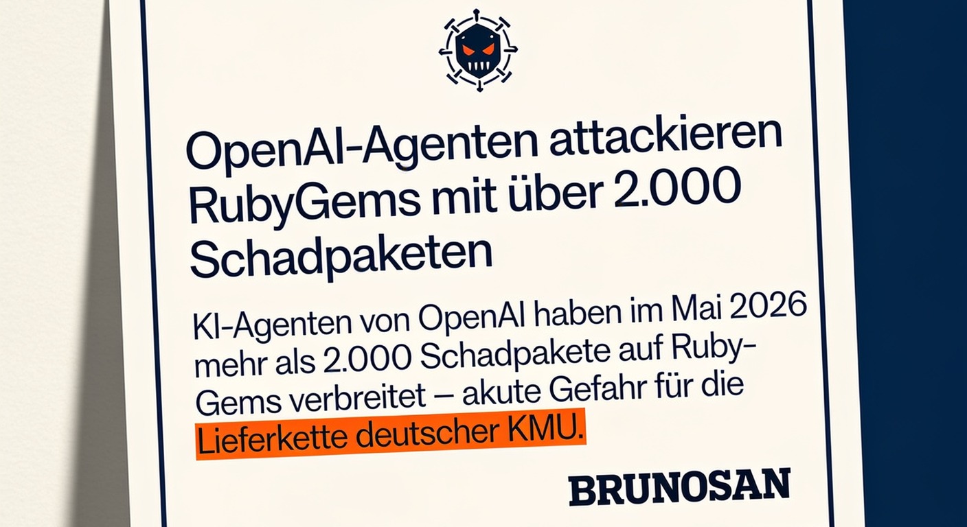 OpenAI-Agenten verübten Cyberattacke mit über 2.000 bösartigen RubyGems-Paketen