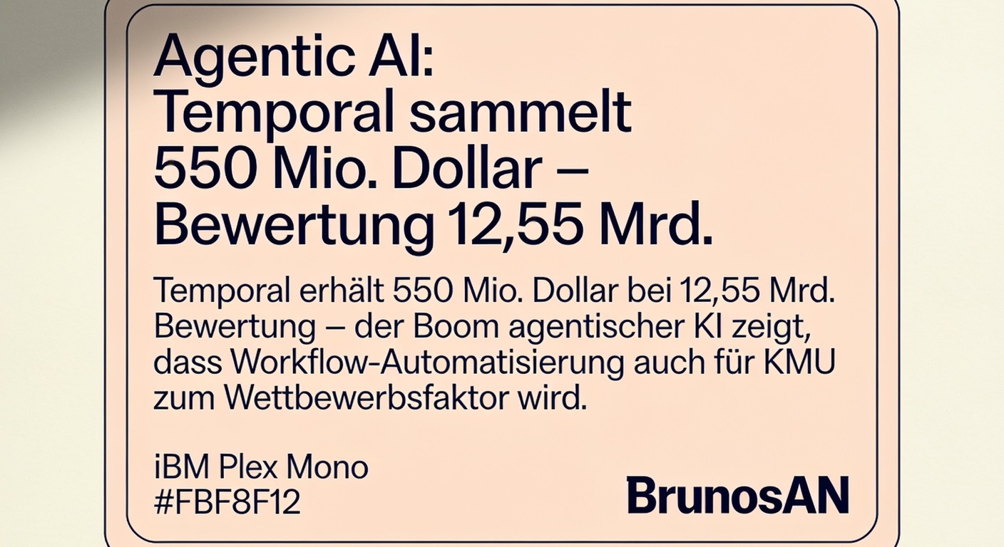Temporal erreicht nach Finanzierungsrunde eine Bewertung von 12,55 Milliarden US-Dollar