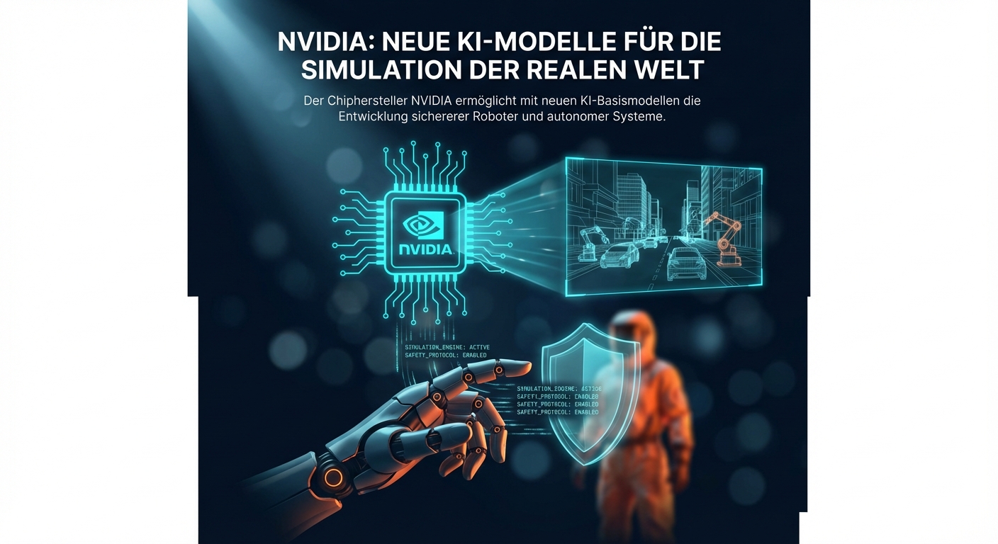 NVIDIA: Neue KI-Modelle für die Simulation der realen Welt