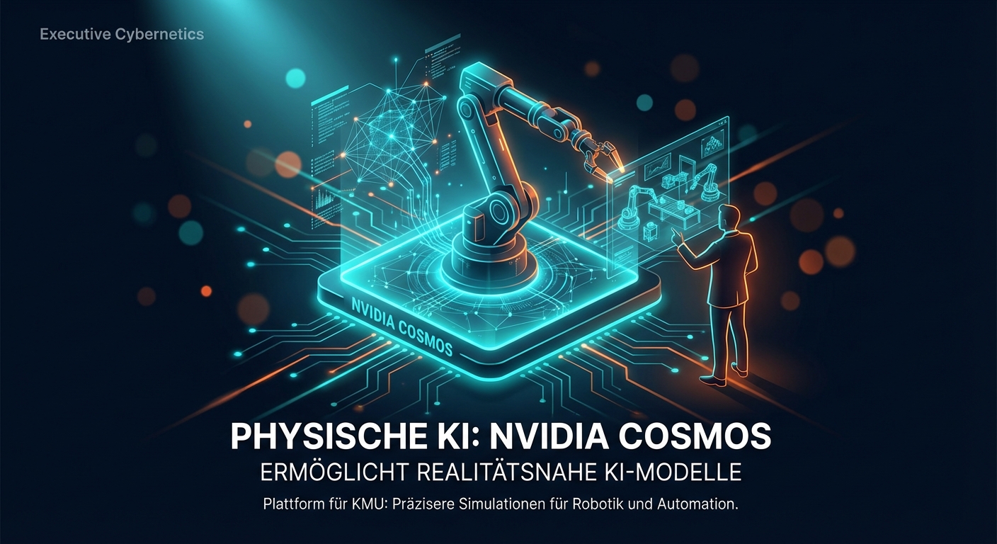 Physische KI: NVIDIA Cosmos ermoeglicht realitaetsnahe KI-Modelle
