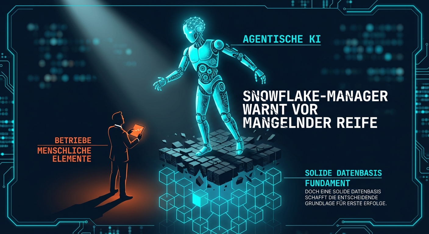 Agentische KI: Snowflake-Manager warnt vor mangelnder Reife