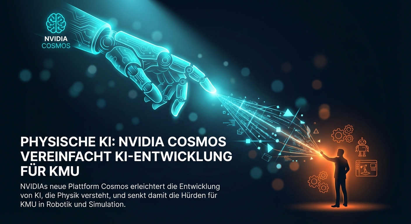 Physische KI: NVIDIA Cosmos vereinfacht KI-Entwicklung für KMU
