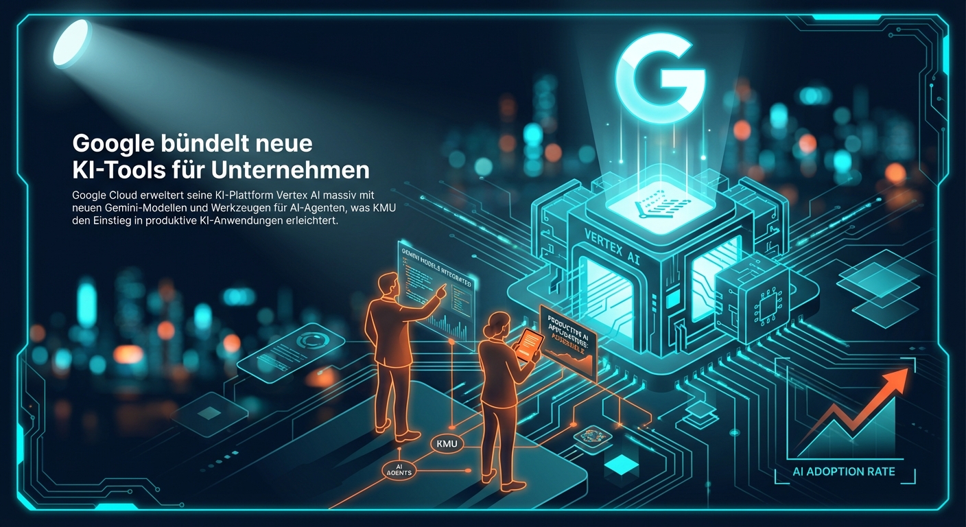 Vertex AI: Google bündelt neue KI-Tools für Unternehmen