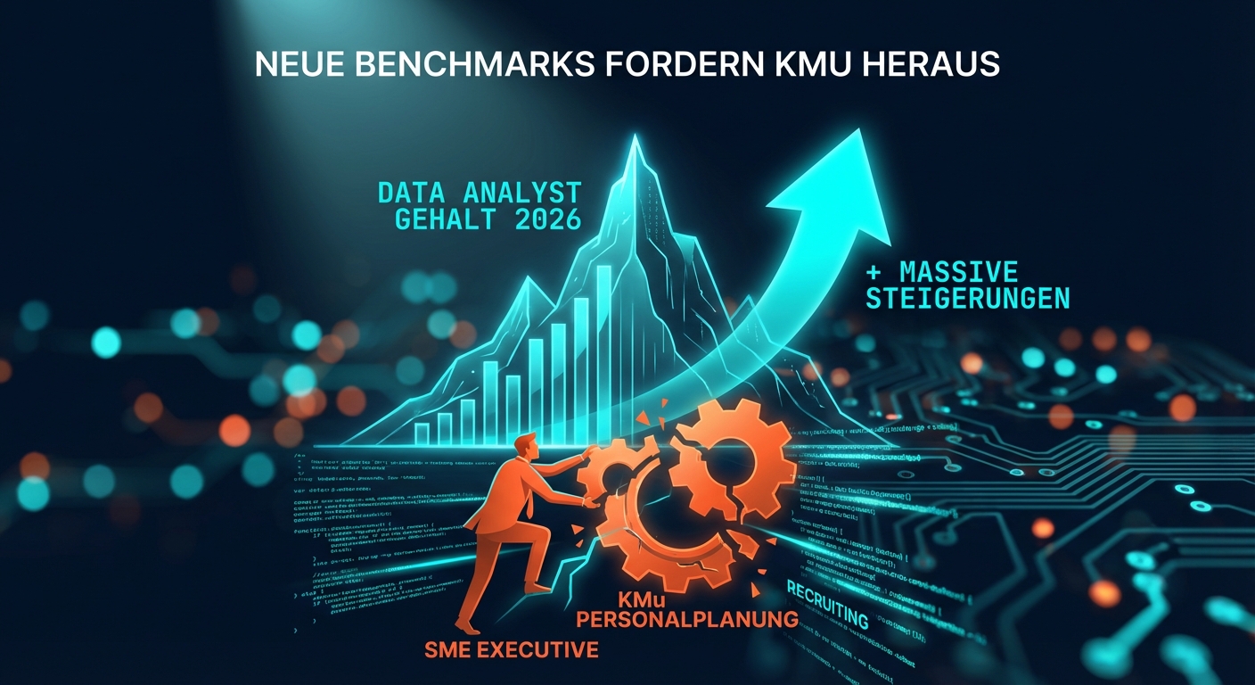 Data Analyst Gehalt 2026: Neue Benchmarks fordern KMU heraus