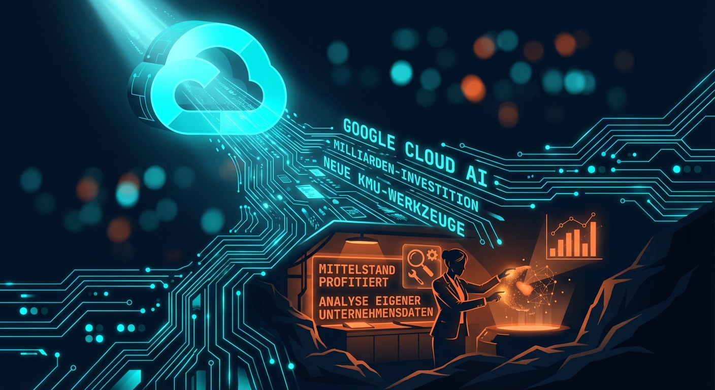Google Cloud AI: Milliarden-Investition und neue KMU-Werkzeuge