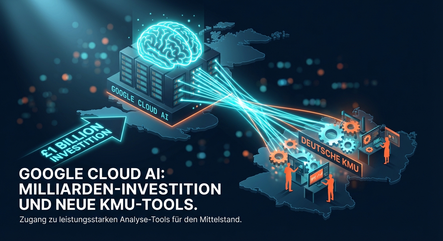 Google Cloud AI: Milliarden-Investition und neue KMU-Tools