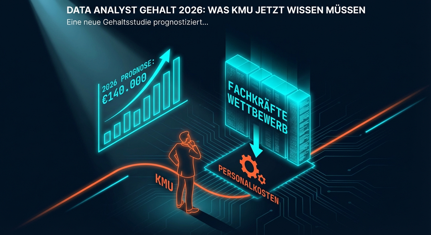Data Analyst Gehalt 2026: Was KMU jetzt wissen müssen