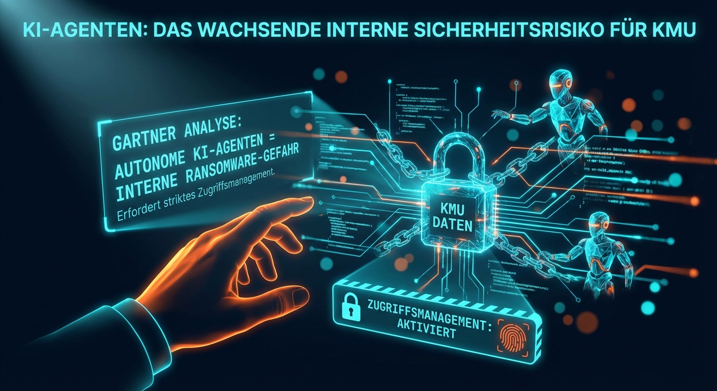 KI-Agenten: Das wachsende interne Sicherheitsrisiko für KMU