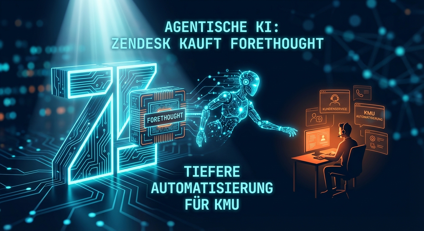 Agentische KI: Zendesk kauft Forethought für Kundenservice