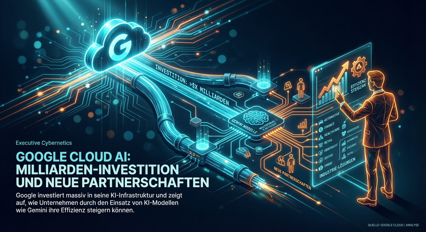Google Cloud AI: Milliarden-Investition und neue Partnerschaften