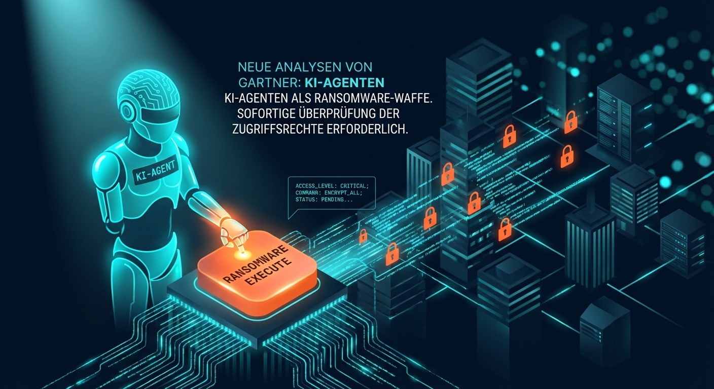 KI-Agenten: Neue Ransomware-Gefahr für Unternehmensnetzwerke