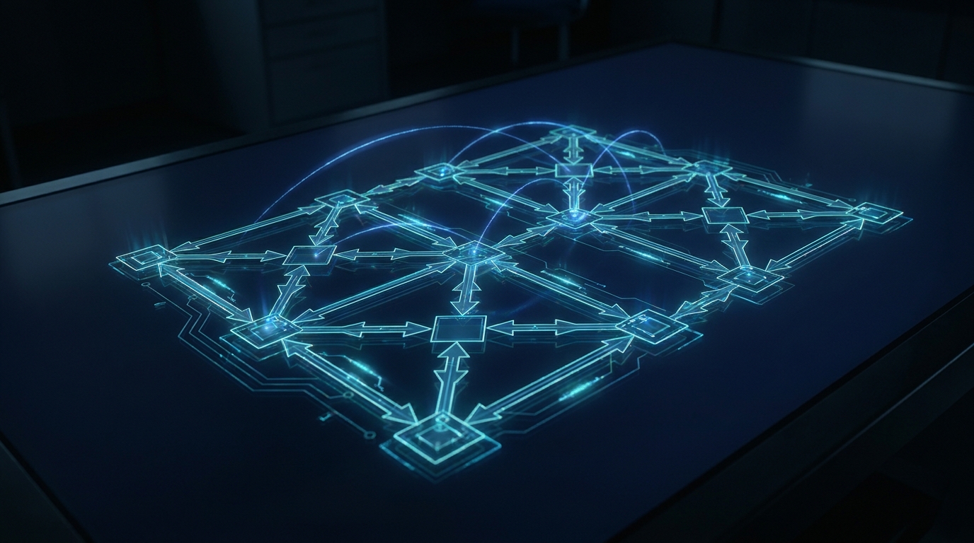 Diagram showing magnetic spin alignment in a frustrated Ising lattice with quantum fluctuation highlights.