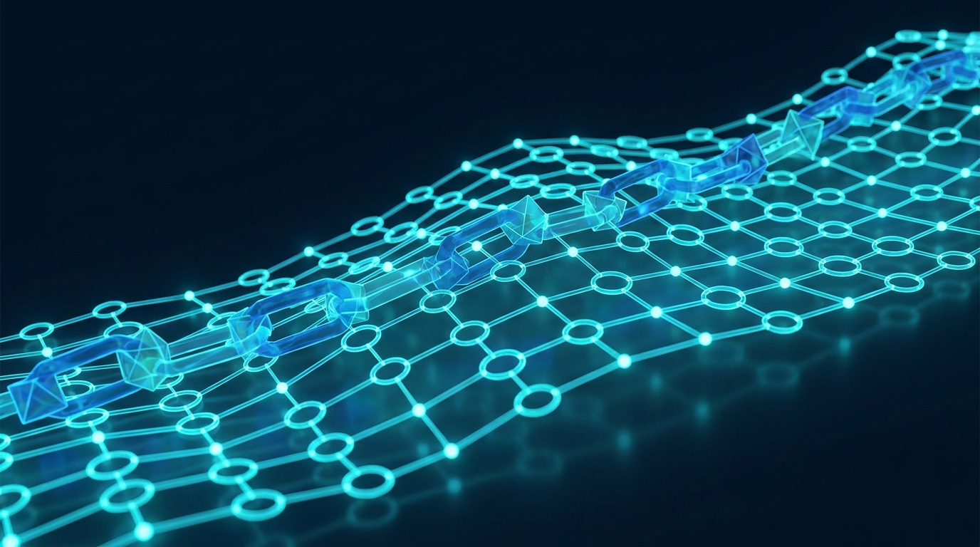 Abstract visualization of tensor network mathematics connecting classical PDE simulation to quantum graph state distribution