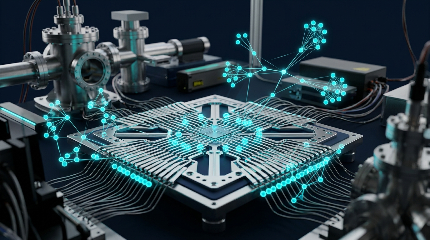 Quantinuum trapped-ion quantum computer performing topological data analysis on a telecom fraud graph.