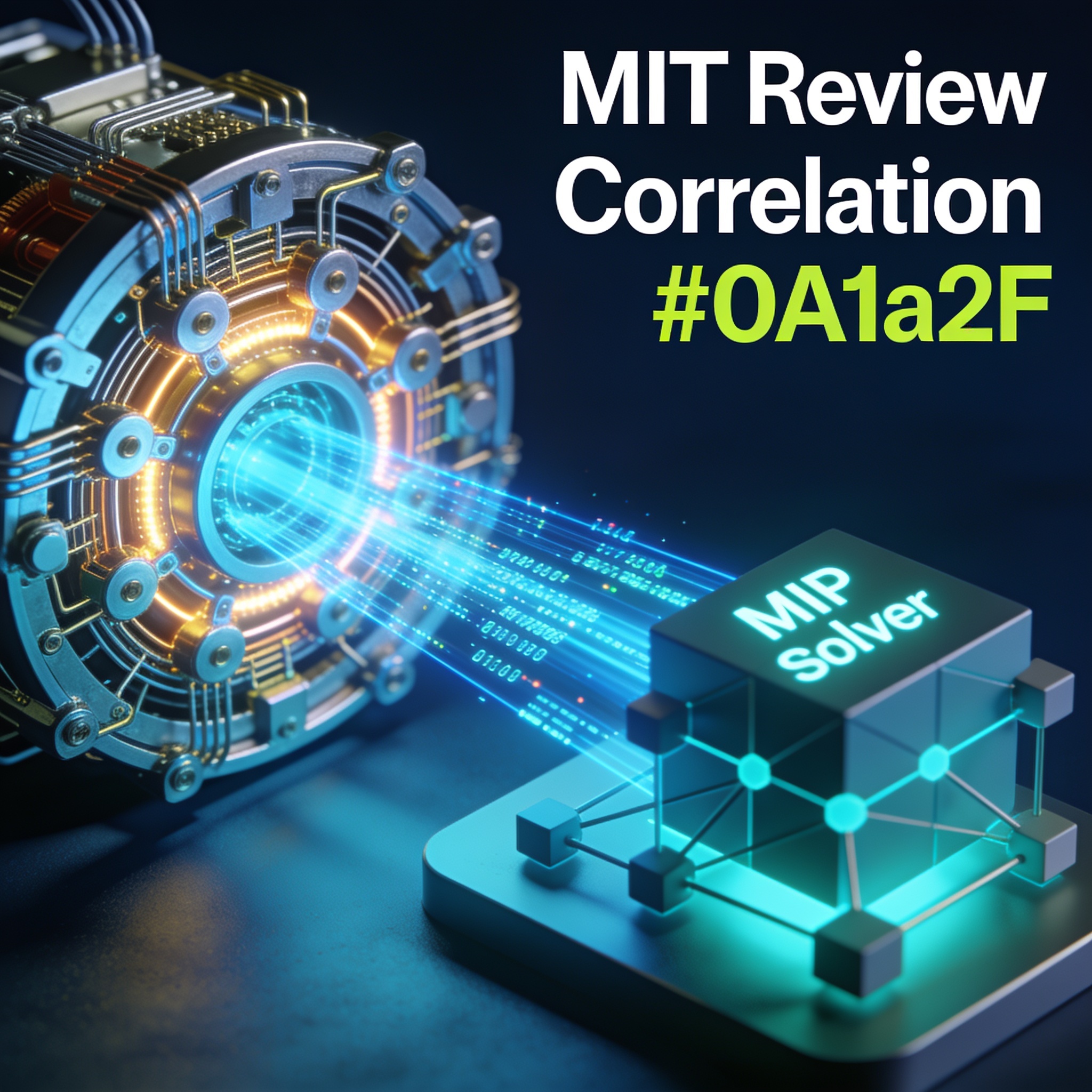 Illustration of Rigetti's quantum preconditioning framework where QAOA correlations improve classical MIP solver solutions.