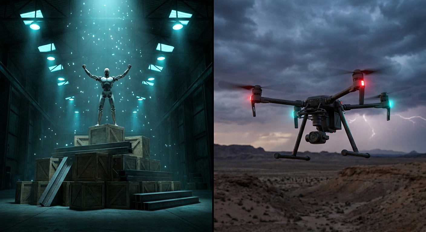 Hybrid AI Pilot Built with A* and Deep RL Demonstrates Adaptive Evasion for Defense Robotics